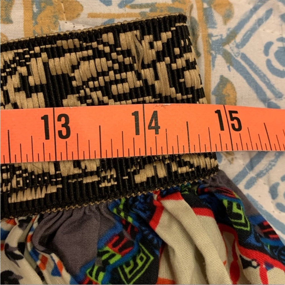 Flying Tomato Colorful Patterned Women's Skirt Tribal Flair Mini Large - Picture 6 of 7